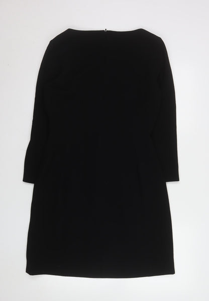 Tahari Arthur S. Levine Women Black Size 12 Sheath Dress