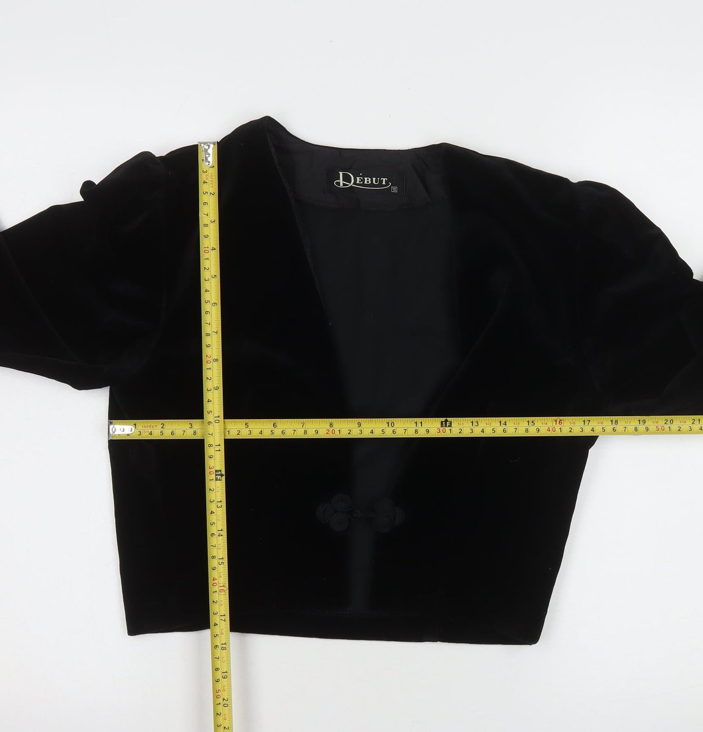 Womens UK Size 10 Début Regular Black Suit Jacket