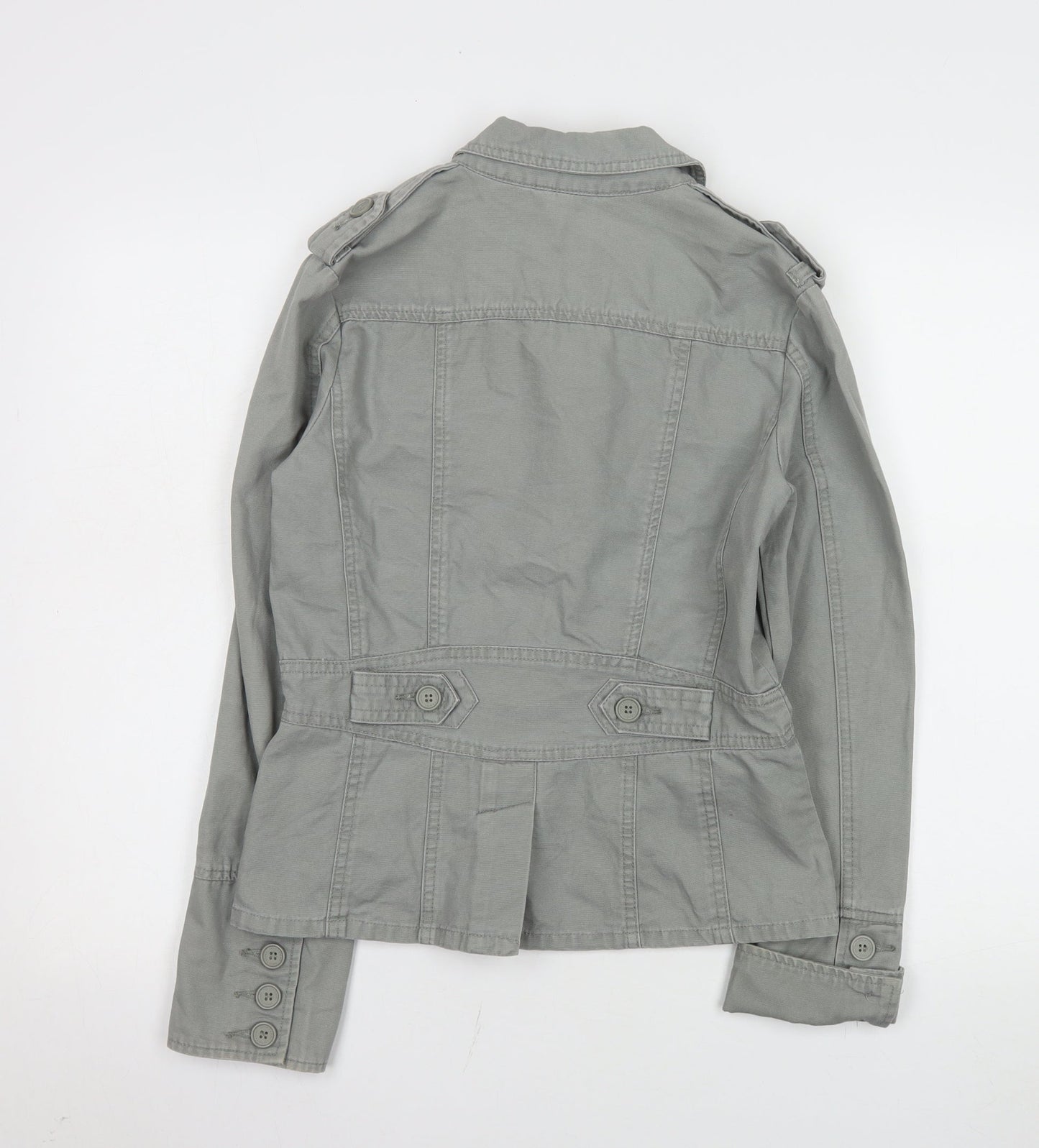 Womens UK Size 10 Designers at Debenhams Grey Military Jacket