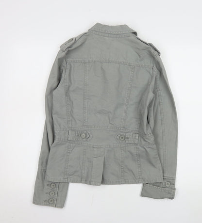 Womens UK Size 10 Designers at Debenhams Grey Military Jacket