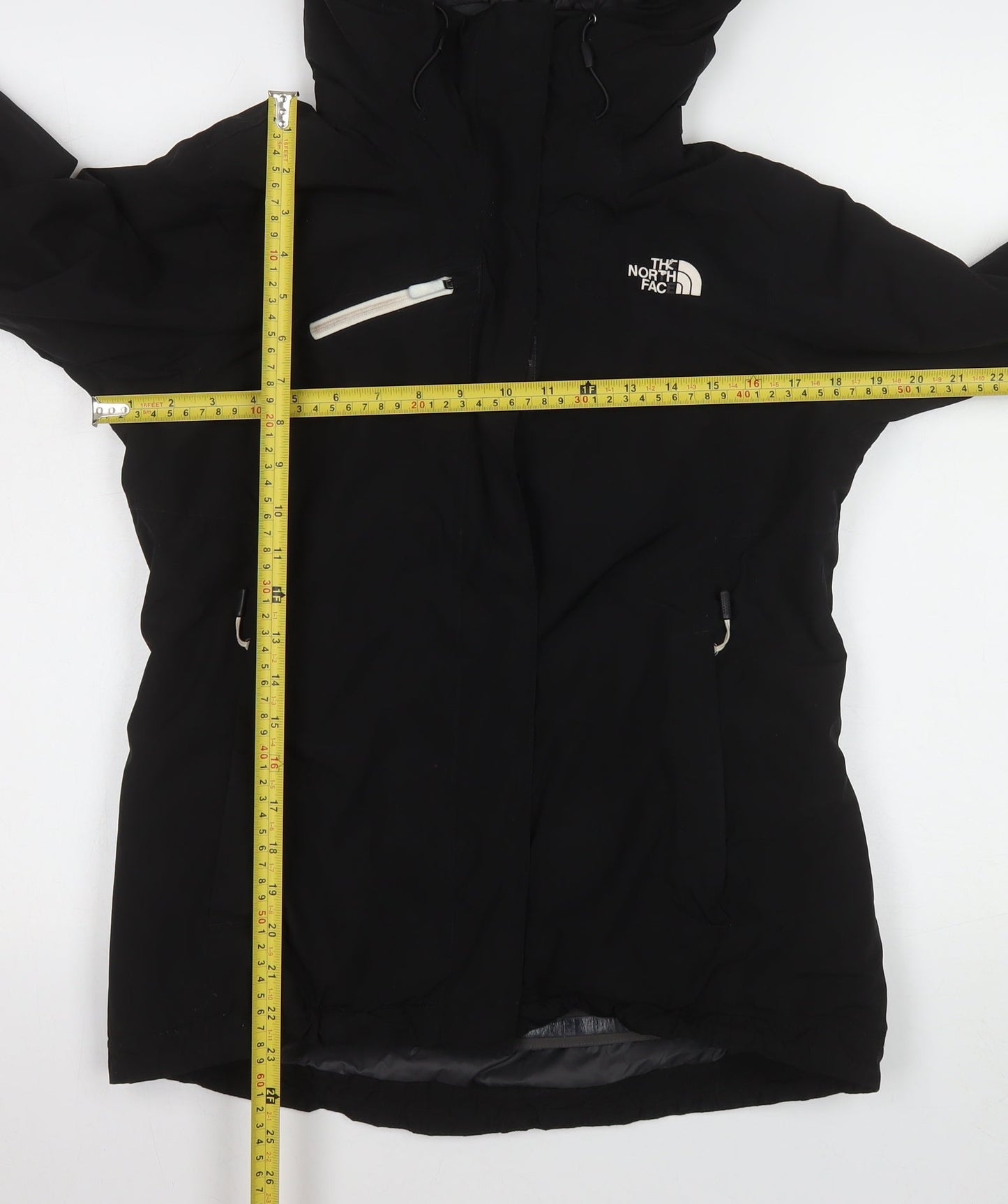 Womens UK Size M The North Face Black Puffer Jacket