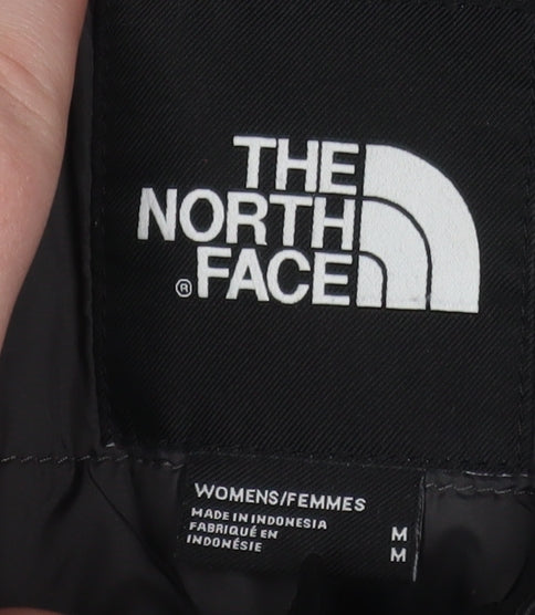 Womens UK Size M The North Face Black Puffer Jacket