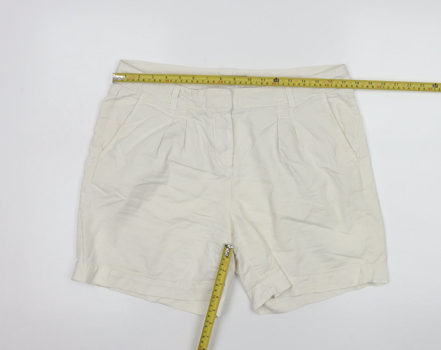 Womens UK Size 8 Tommy Hilfiger Regular Fit Chino Shorts