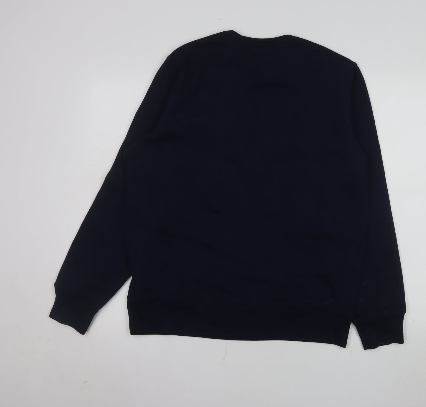 Mens UK Size M Hollister Blue Pullover Sweatshirt