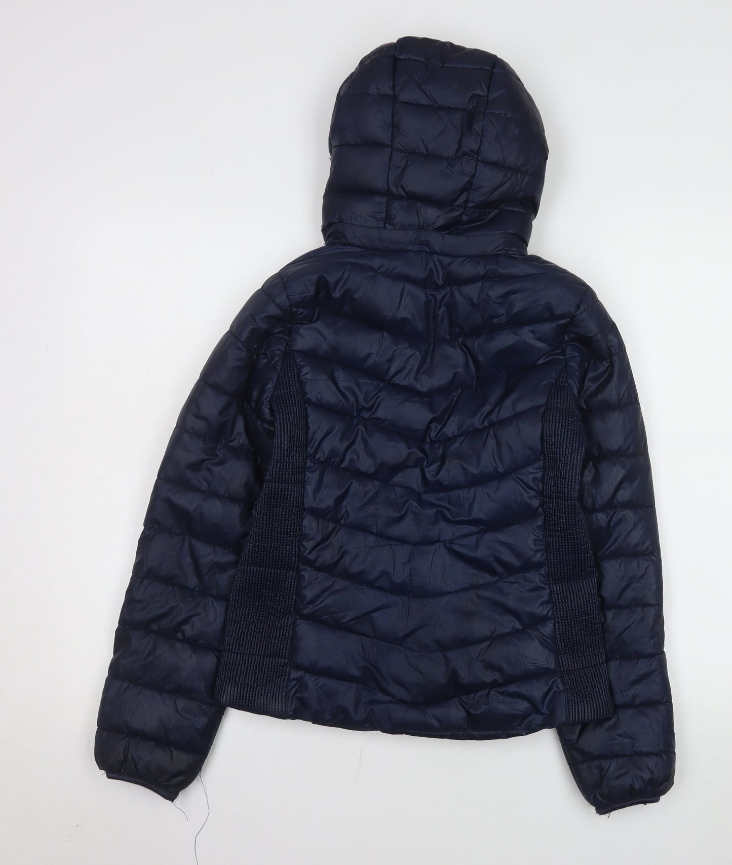 Girls UK Size 13 Years H&M Blue Puffer Jacket