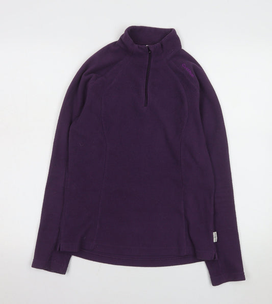 Womens UK Size 12 Quechua Purple Pullover Sweatshirt