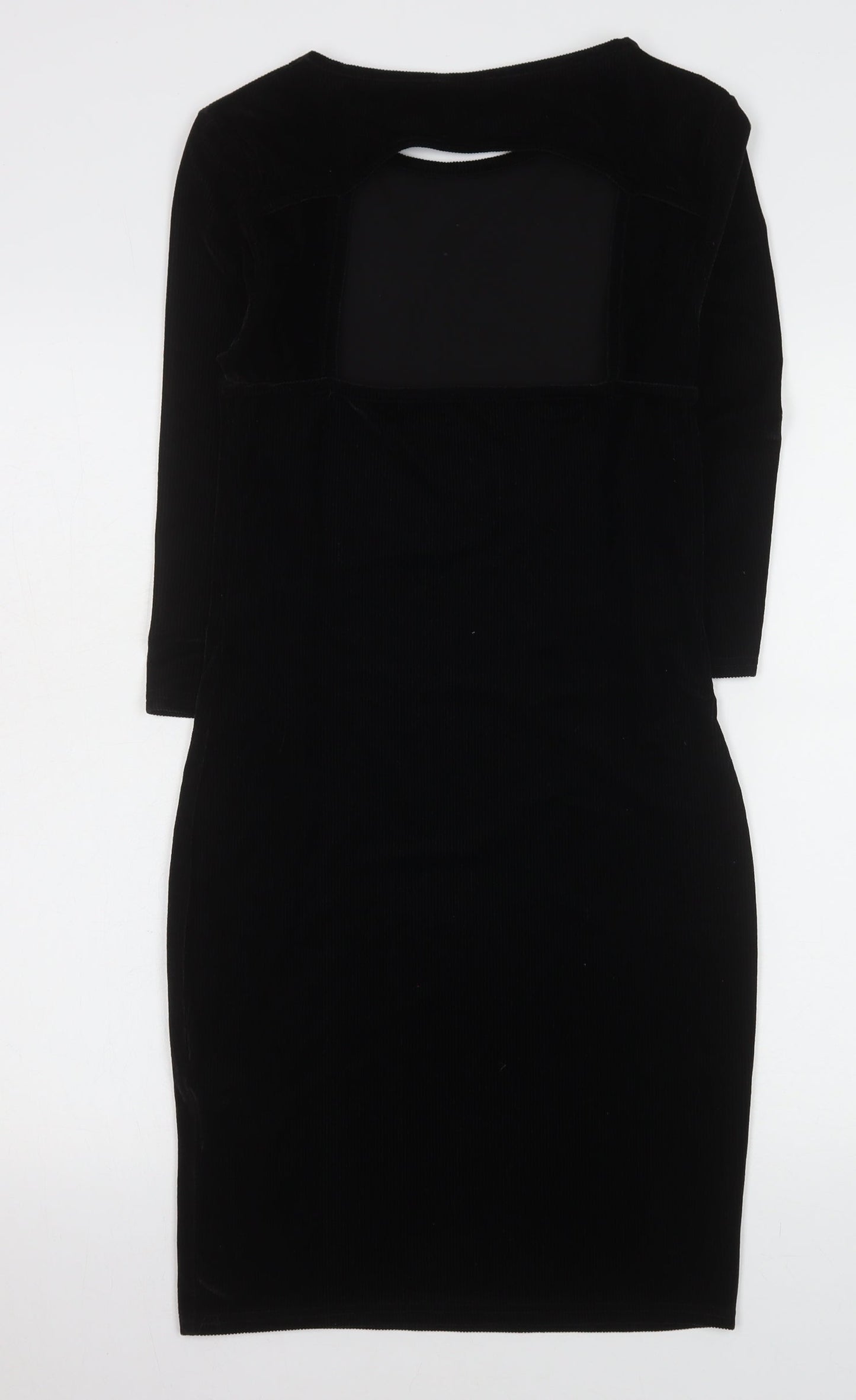 Womens UK Size M Sparkle & Fade Bodycon Dress