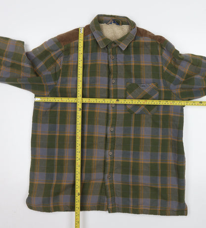 Mens UK Size M Cotton Traders Green Basic Jacket