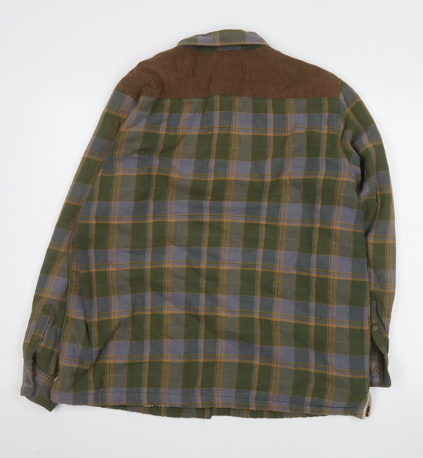 Mens UK Size M Cotton Traders Green Basic Jacket