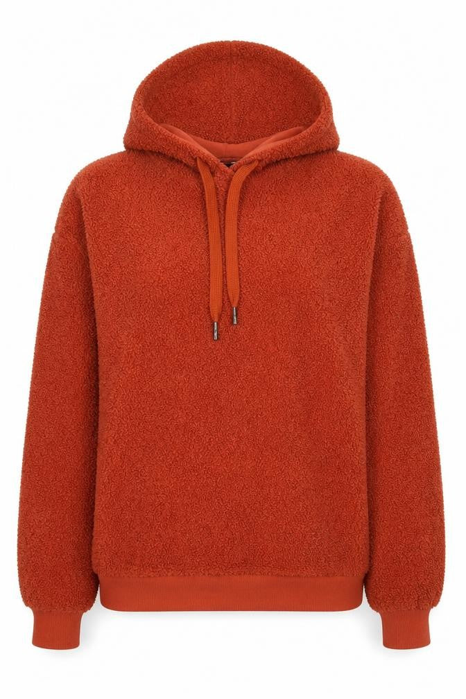 Womens UK Size 8 New Look Orange Pullover Hoodie