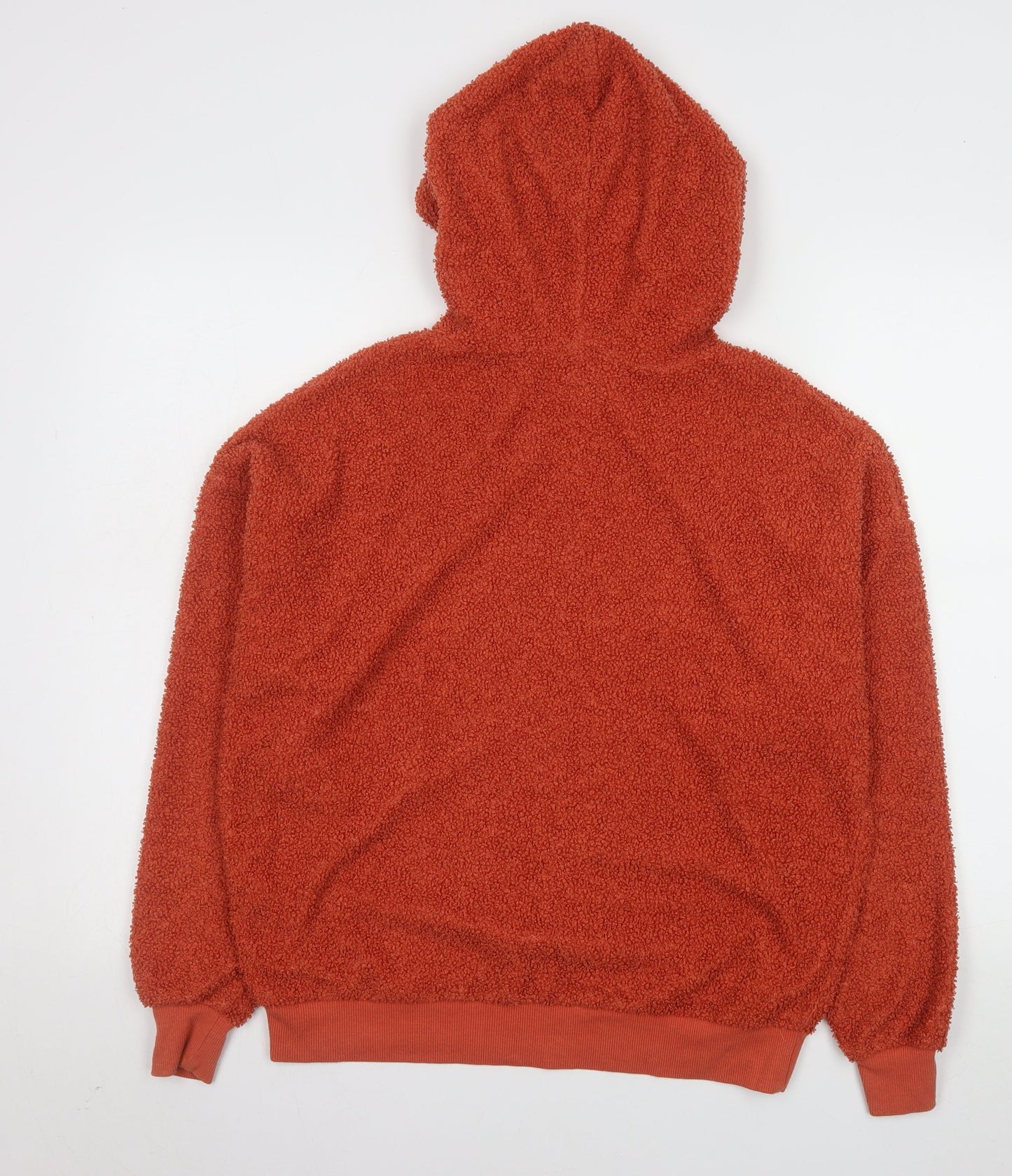 Womens UK Size 8 New Look Orange Pullover Hoodie
