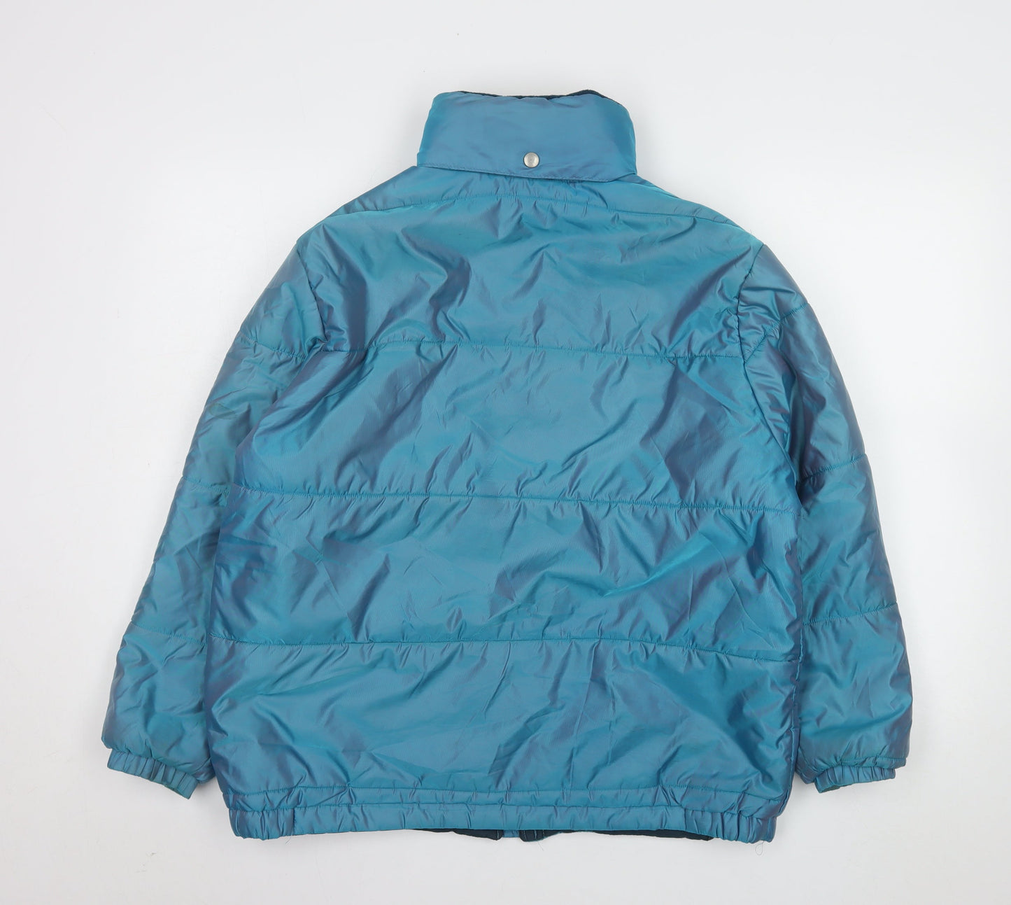 Teens UK Size 10 Marks and Spencer Blue Puffer Jacket