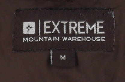 Mountain Warehouse Men Brown M Puffer Jacket Winter Down Insulated