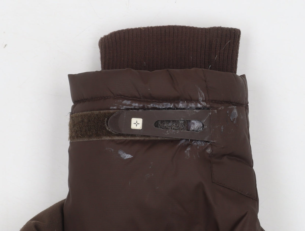 Mountain Warehouse Men Brown M Puffer Jacket Winter Down Insulated