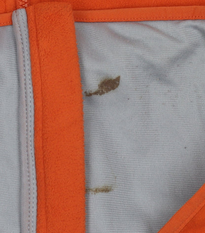 Mens UK Size L The North Face Orange Full Zip Sweatshirt