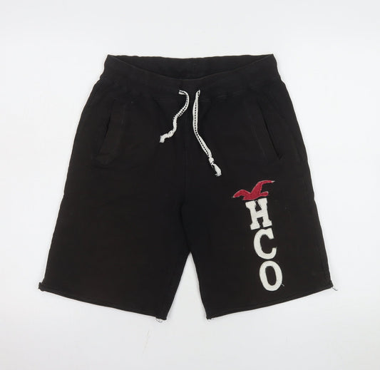 Mens UK Size S Hollister Regular Fit Sweat Shorts