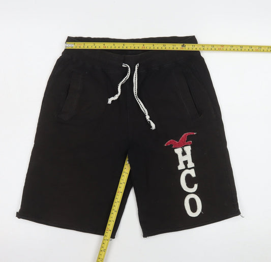 Mens UK Size S Hollister Regular Fit Sweat Shorts