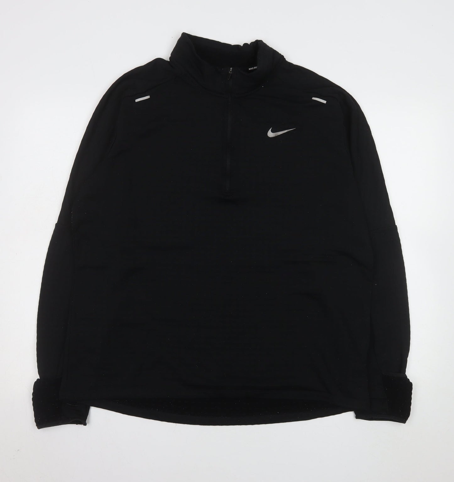 Mens UK Size XL Nike Black Pullover Sweatshirt
