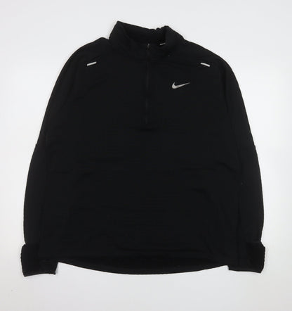 Mens UK Size XL Nike Black Pullover Sweatshirt