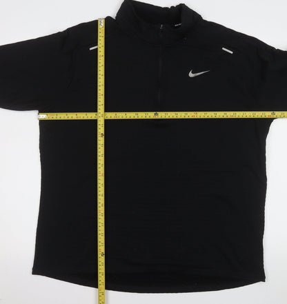 Mens UK Size XL Nike Black Pullover Sweatshirt