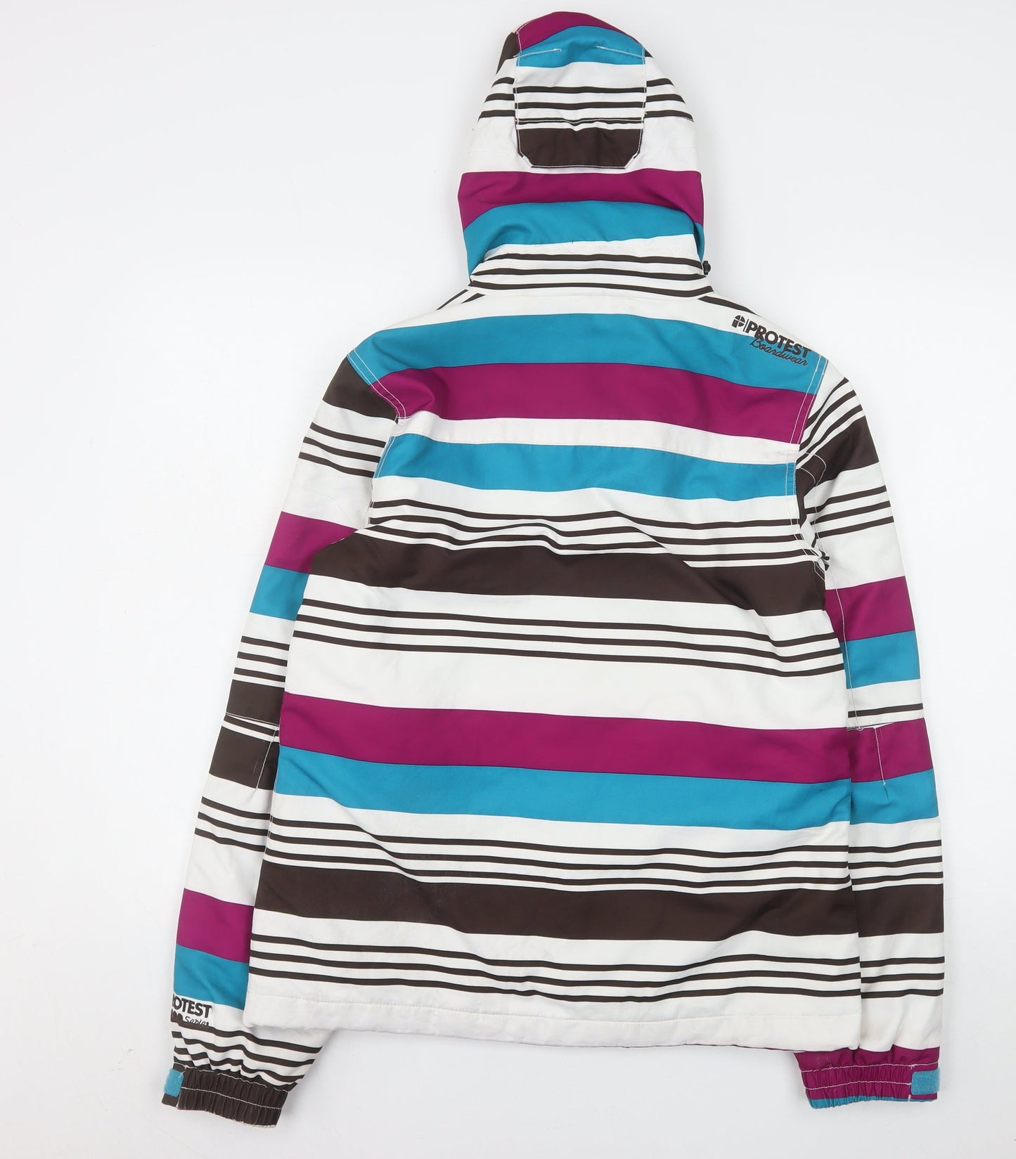 Womens UK Size S Protest Multicoloured Ski Jacket
