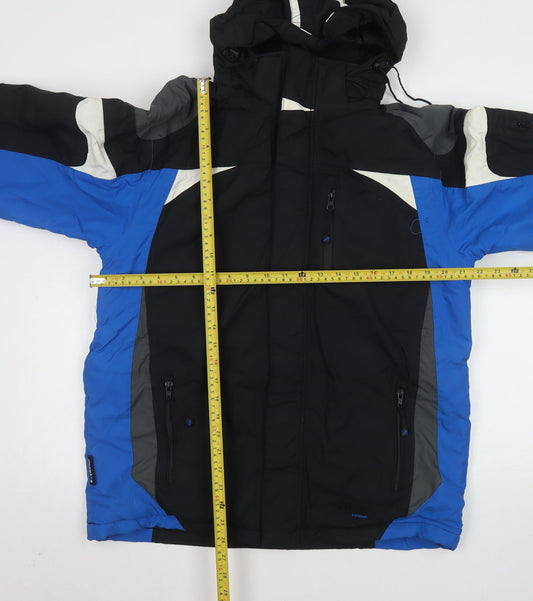 Mens UK Size S Parallel Extreme Black Skiing Jacket