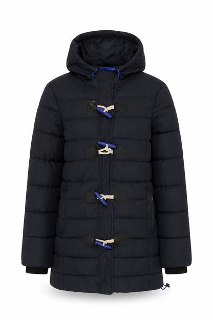 Womens UK Size M Superdry Black Puffer Jacket