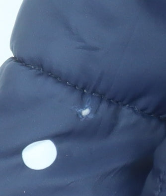 Womens UK Size 10 Joules Blue Puffer Jacket