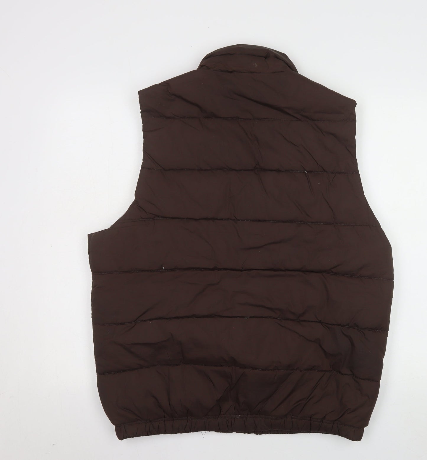 Mens UK Size M Abercrombie & Fitch Brown Puffer Jacket