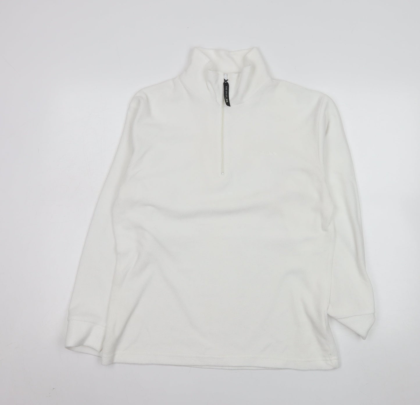 Womens UK Size L Trespass White Pullover Sweatshirt