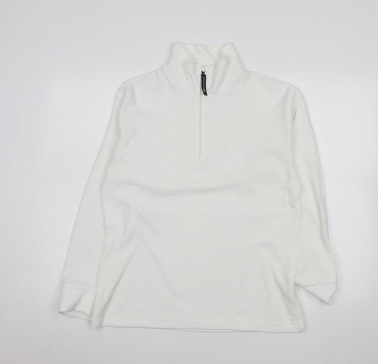 Womens UK Size L Trespass White Pullover Sweatshirt