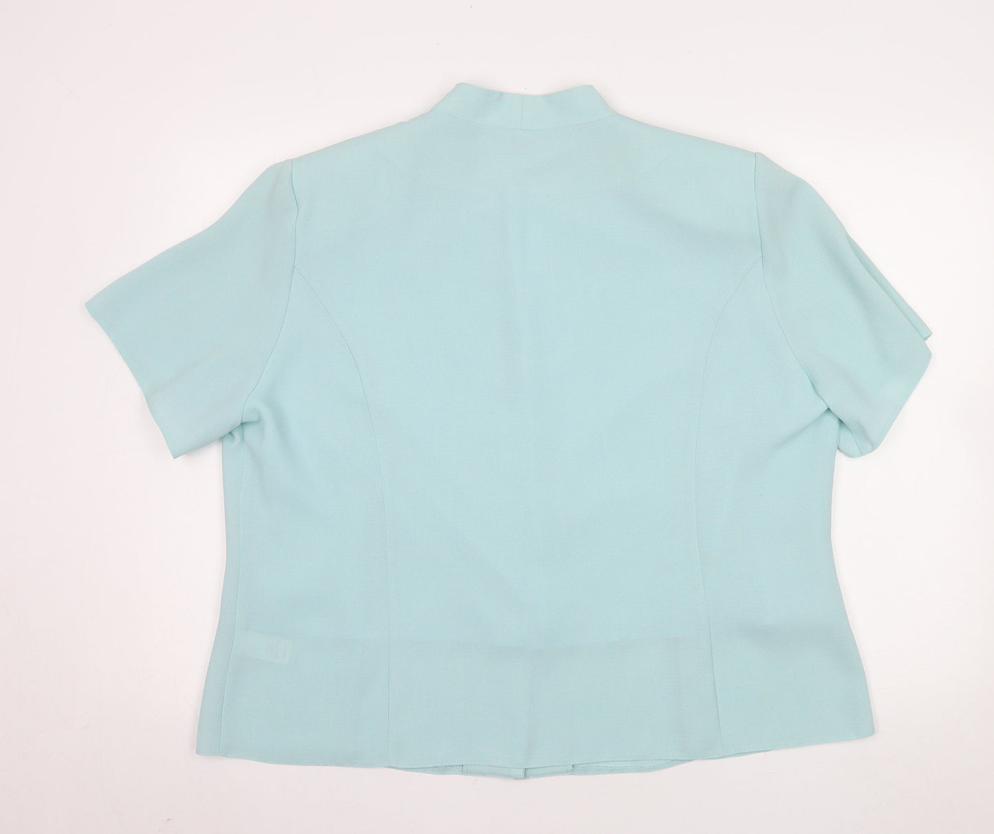 Womens UK Size 22 Bonmarché Blue Basic Blouse