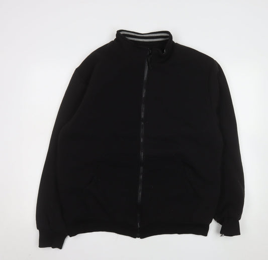Mens UK Size L Elvor Black Basic Jacket
