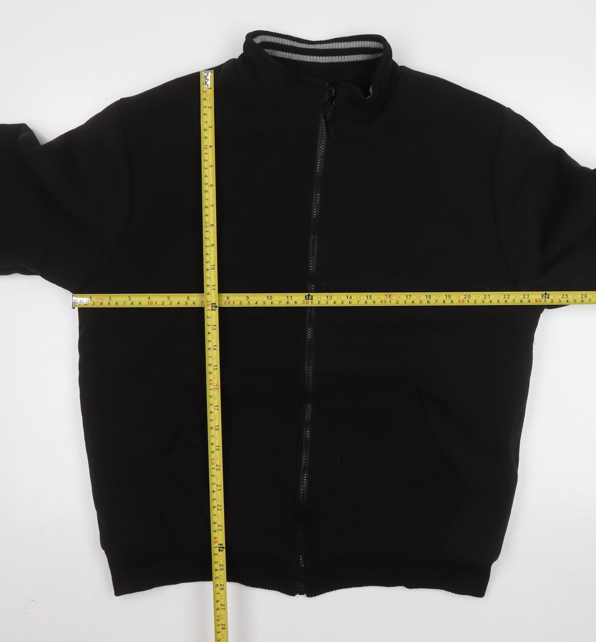 Mens UK Size L Elvor Black Basic Jacket