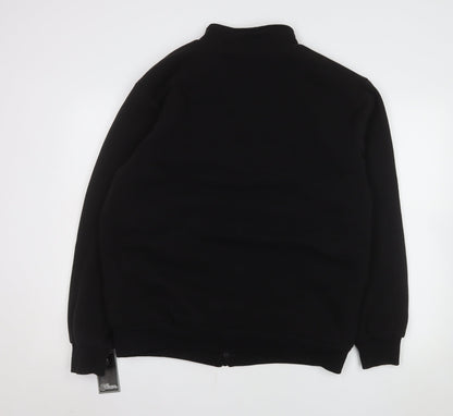 Mens UK Size L Elvor Black Basic Jacket