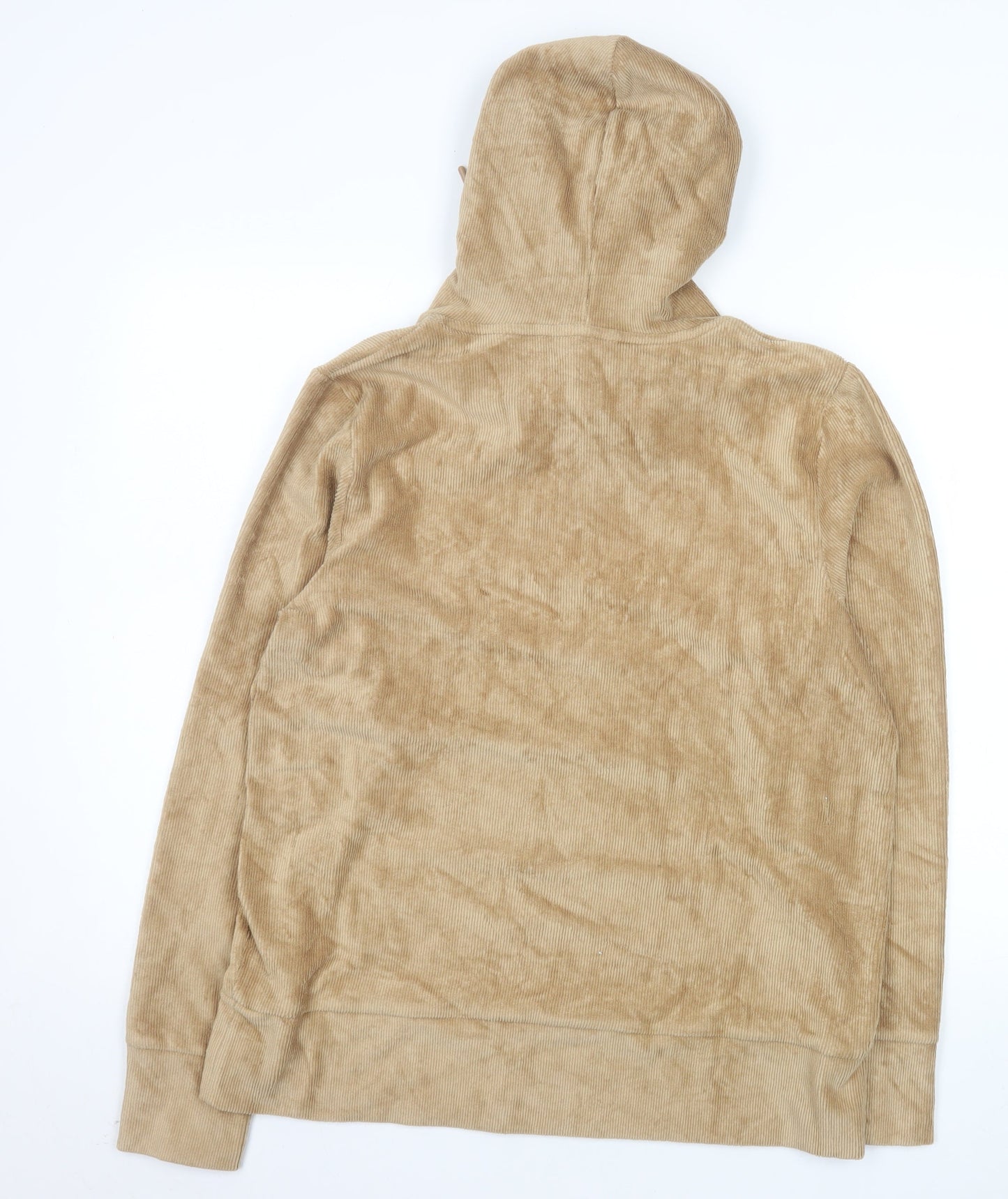 Womens UK Size 14 Cotton Traders Beige Pullover Hoodie