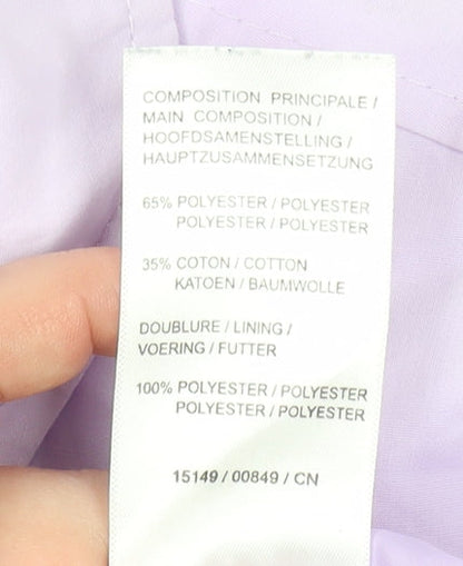 Womens UK Size 12 Damart Purple Basic Jacket
