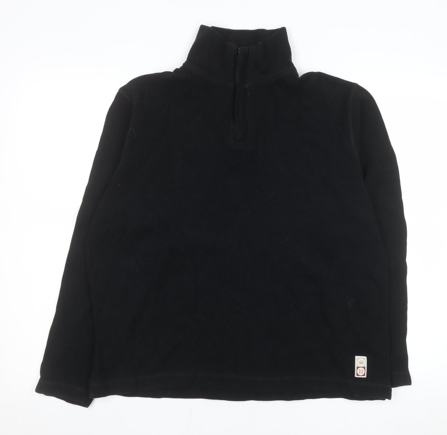 Mens UK Size S H.L Black Pullover Sweatshirt