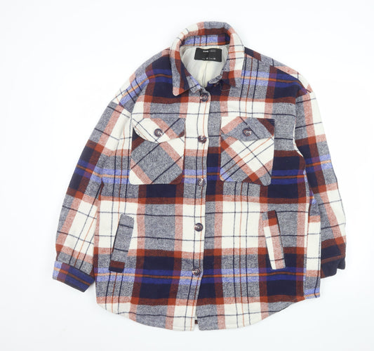 Mens UK Size M Sinsay Multicoloured Shacket
