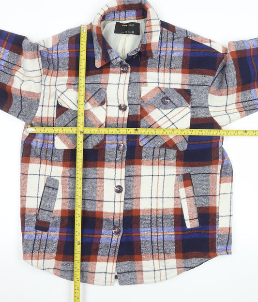 Mens UK Size M Sinsay Multicoloured Shacket