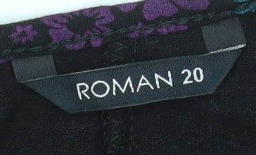 Womens UK Size 20 Roman A-Line Dress