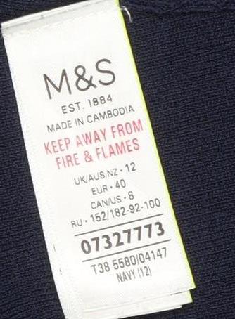 Womens UK Size 12 Marks and Spencer Blue Cardigan Jumper