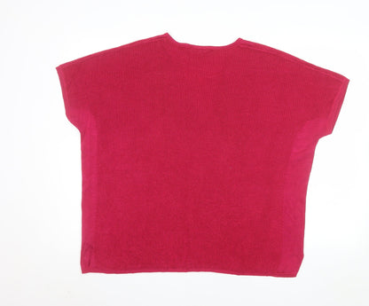 Womens UK Size XL Country Casuals Pink Pullover Jumper