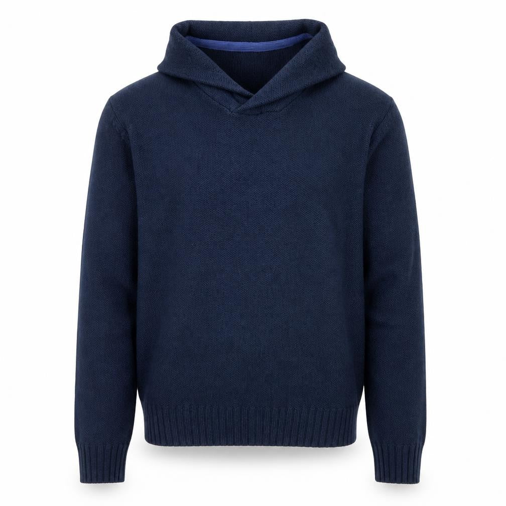 Abercrombie & Fitch Men’s Blue V-Neck Cotton Blend Pullover Jumper M