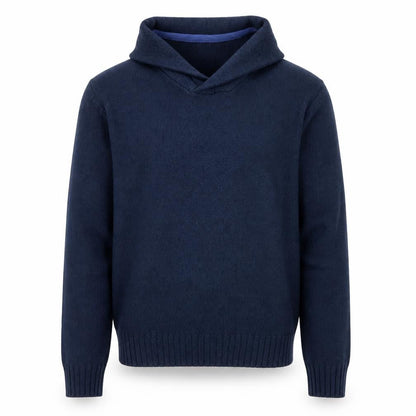 Abercrombie & Fitch Men’s Blue V-Neck Cotton Blend Pullover Jumper M