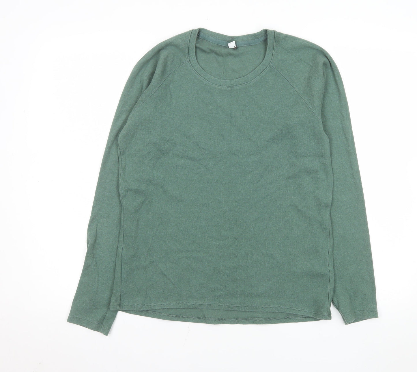 Mens UK Size M Uniqlo Green Pullover Sweatshirt