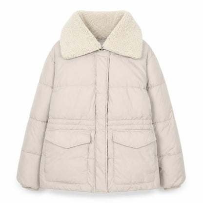 Womens UK Size XS Primark Beige Puffer Jacket