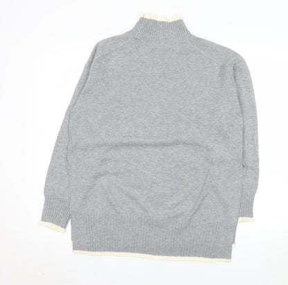 Womens UK Size S Amara Reya Grey Pullover Jumper