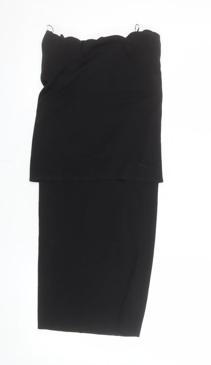 Womens UK Size S Zara Straight & Pencil Knit Skirt