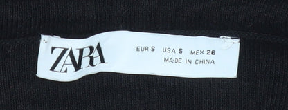 Womens UK Size S Zara Straight & Pencil Knit Skirt